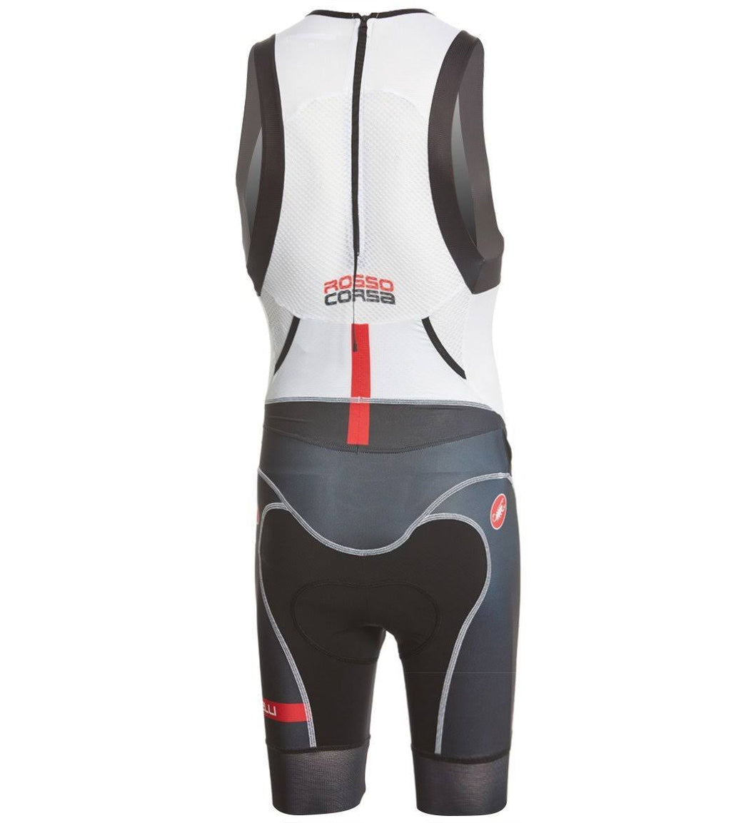 White / Black Tri Suit B1616