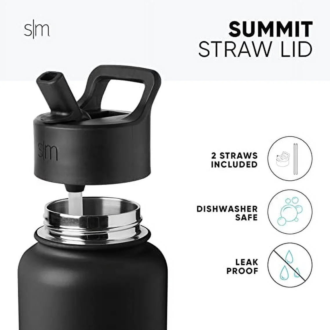 18 fl oz Vacuum Insulated Stainless Steel Water Bottle C559514