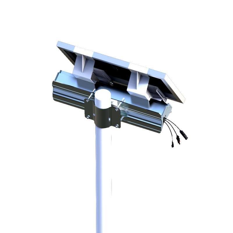 70W 330WH Battery 1 WiFi Camera High Voltage Solar Panel in Silver R859