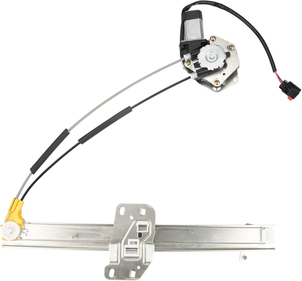Power Window Regulator and Motor Assembly Front Right Passenger Side Compatible with Cherokee 1997-2001 Pack of 2 N733240