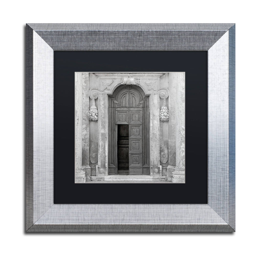 Black Matted Framed Art S51801