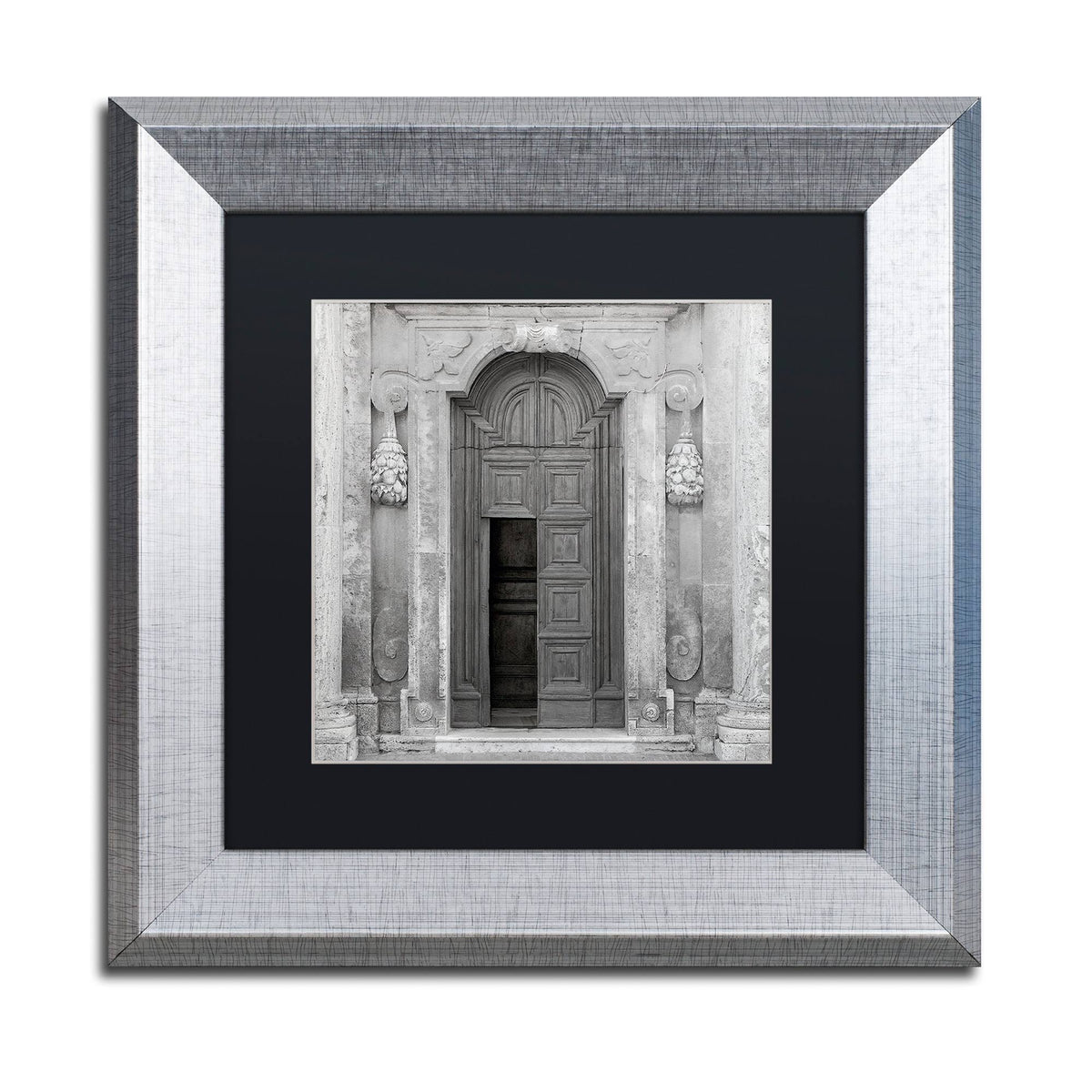Black Matted Framed Art S51801