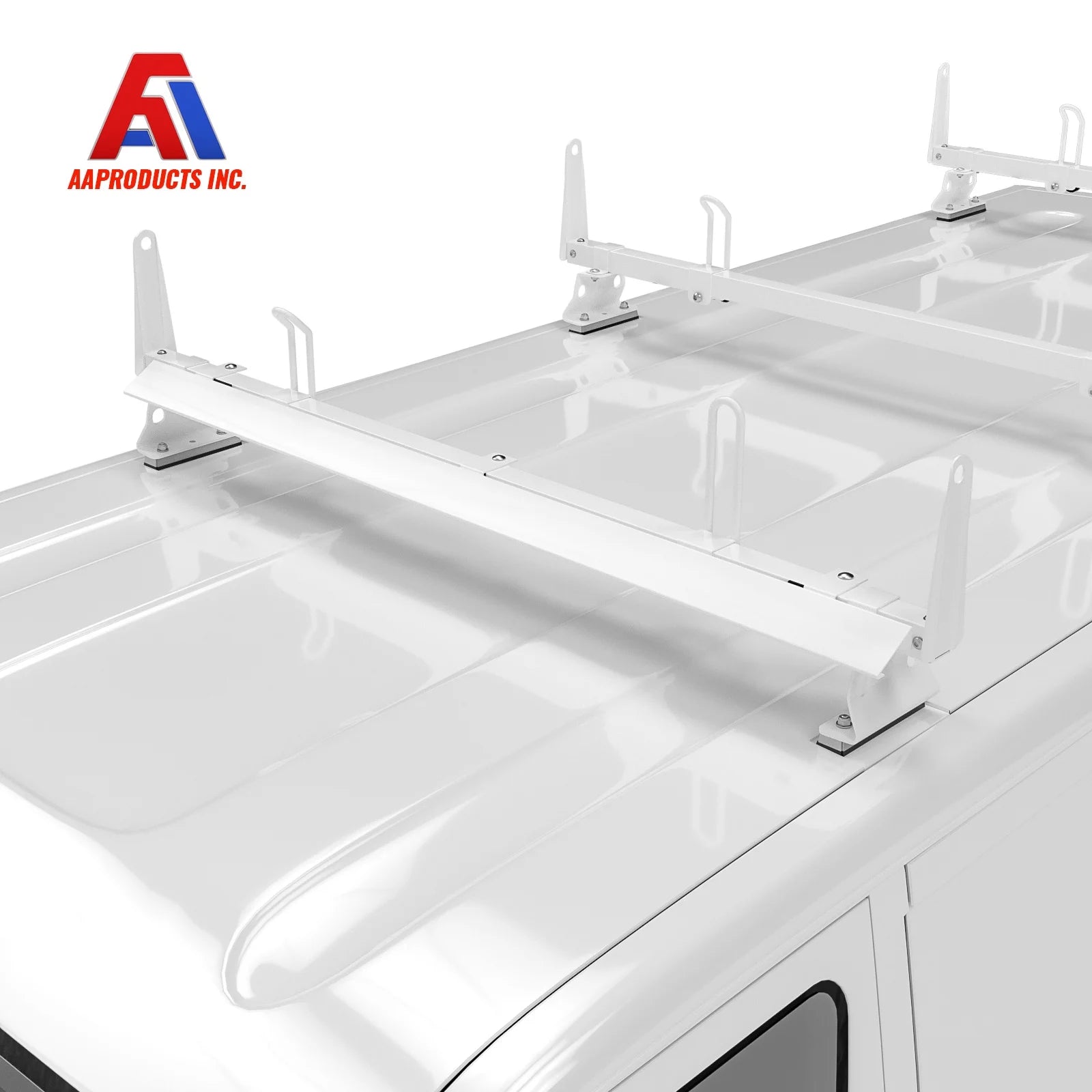 White Van Ladder Rack Wind Deflector P208921