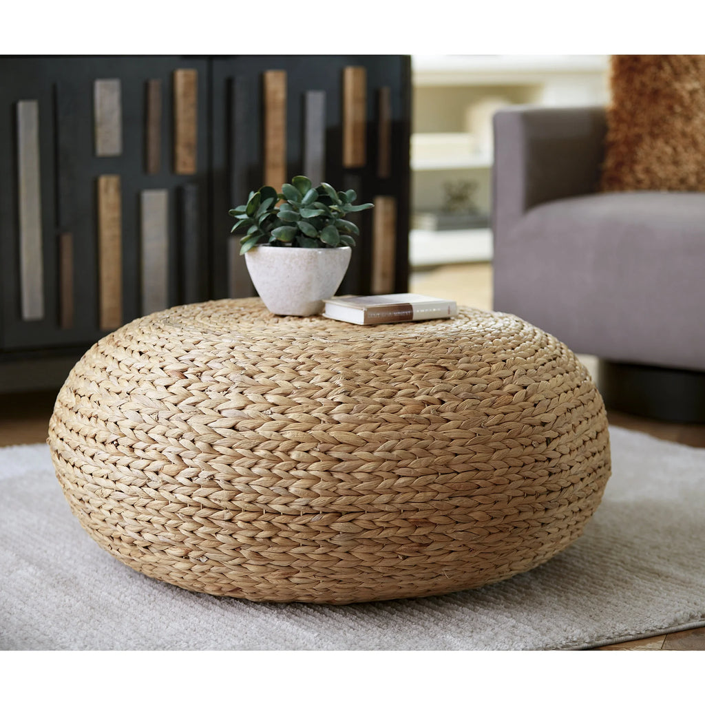 Light Brown Woven Coffee Table Z68765