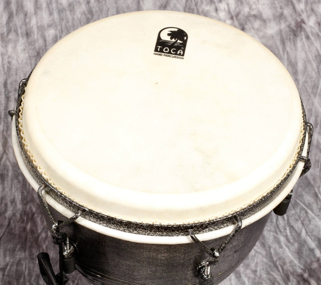 Antique Silver Djembe E4226