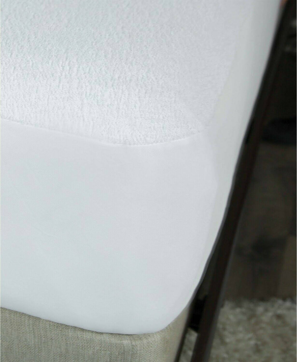 Cotton Terry Waterproof Mattress Protector Split Cal King P2934