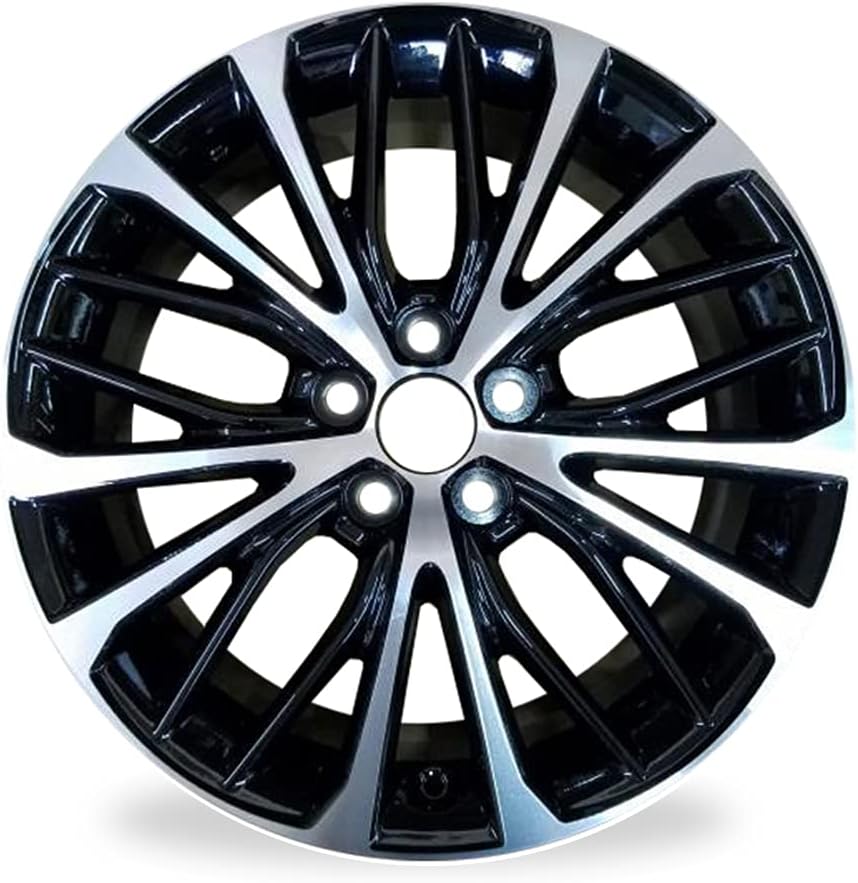 18x8 Alloy Wheel Machined Black Replacement Rim S442937