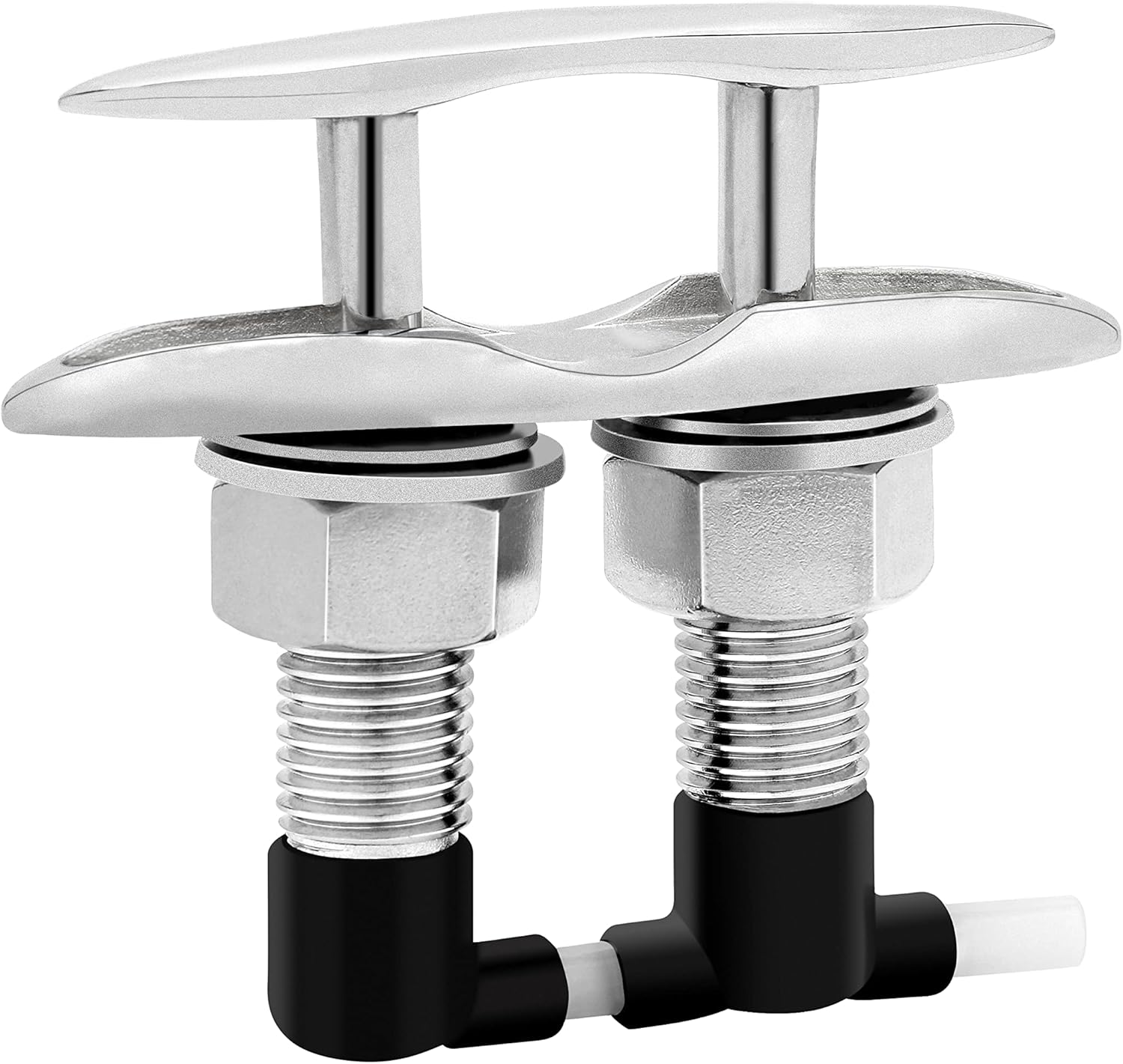 Retractable 316 Stainless Steel Flush Mount Boat Cleats Pack of 2 C909