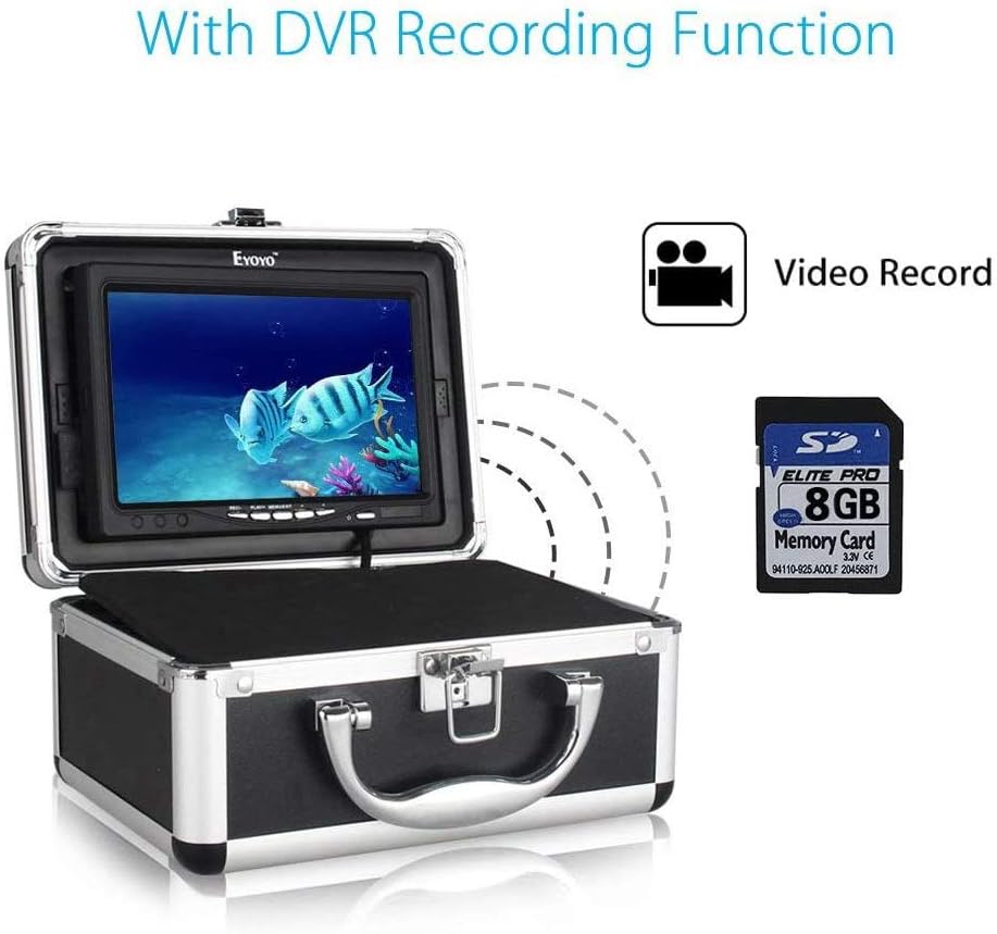7 inch LCD Monitor Fishing Camera with 30m Cable M448