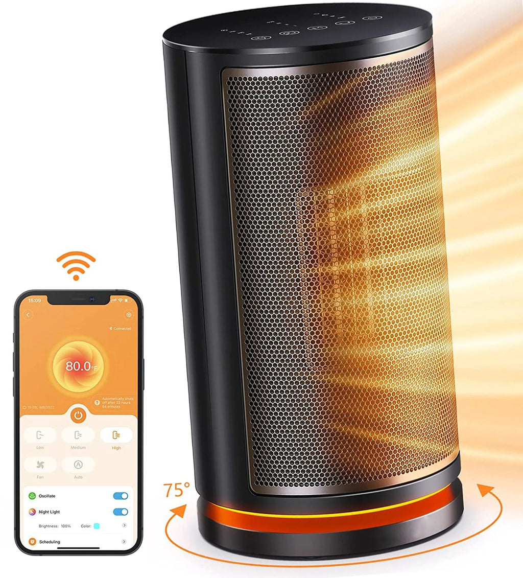1500W WiFi Space Heater with Thermostat T35216