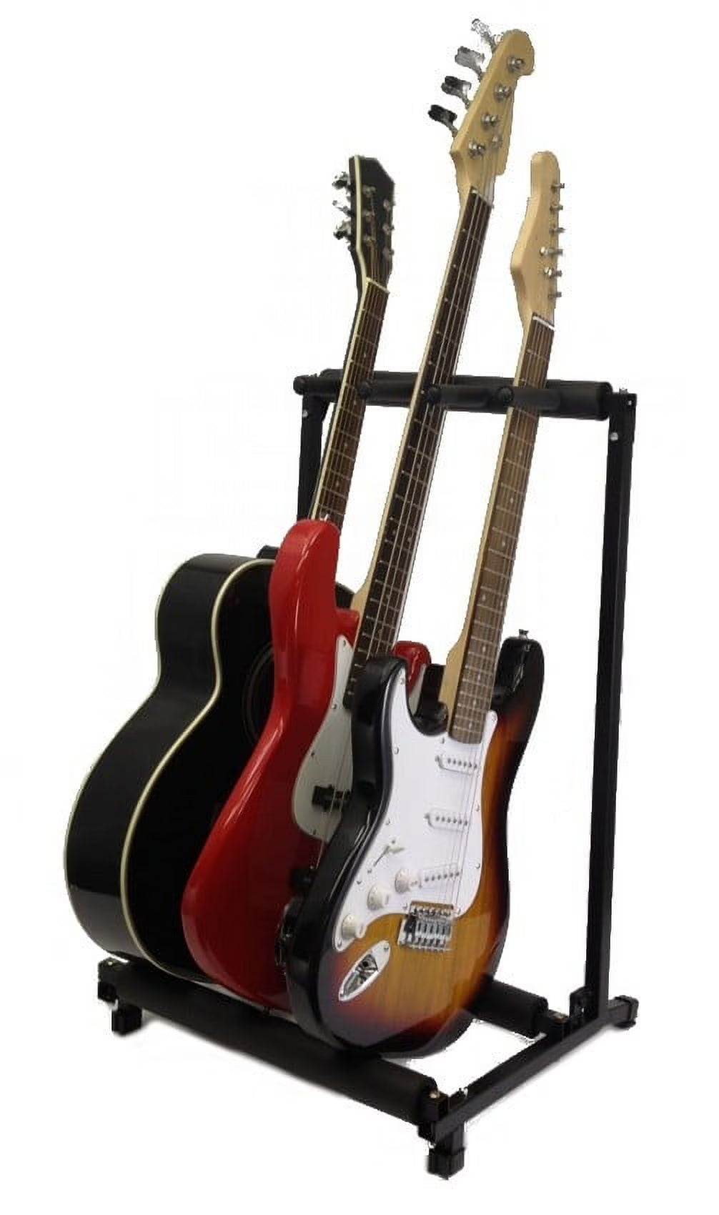 Folding Guitar Stand for Three Instruments X189