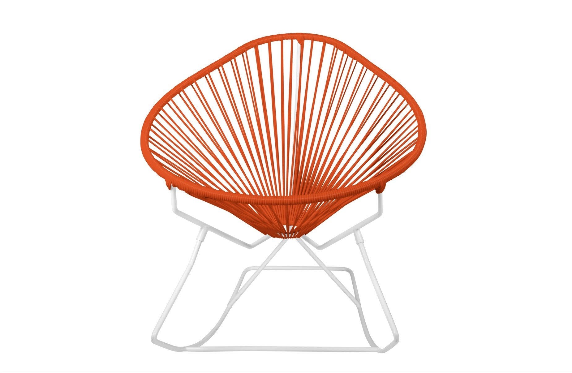 Orange / White Acapulco Rocker Chair J710002