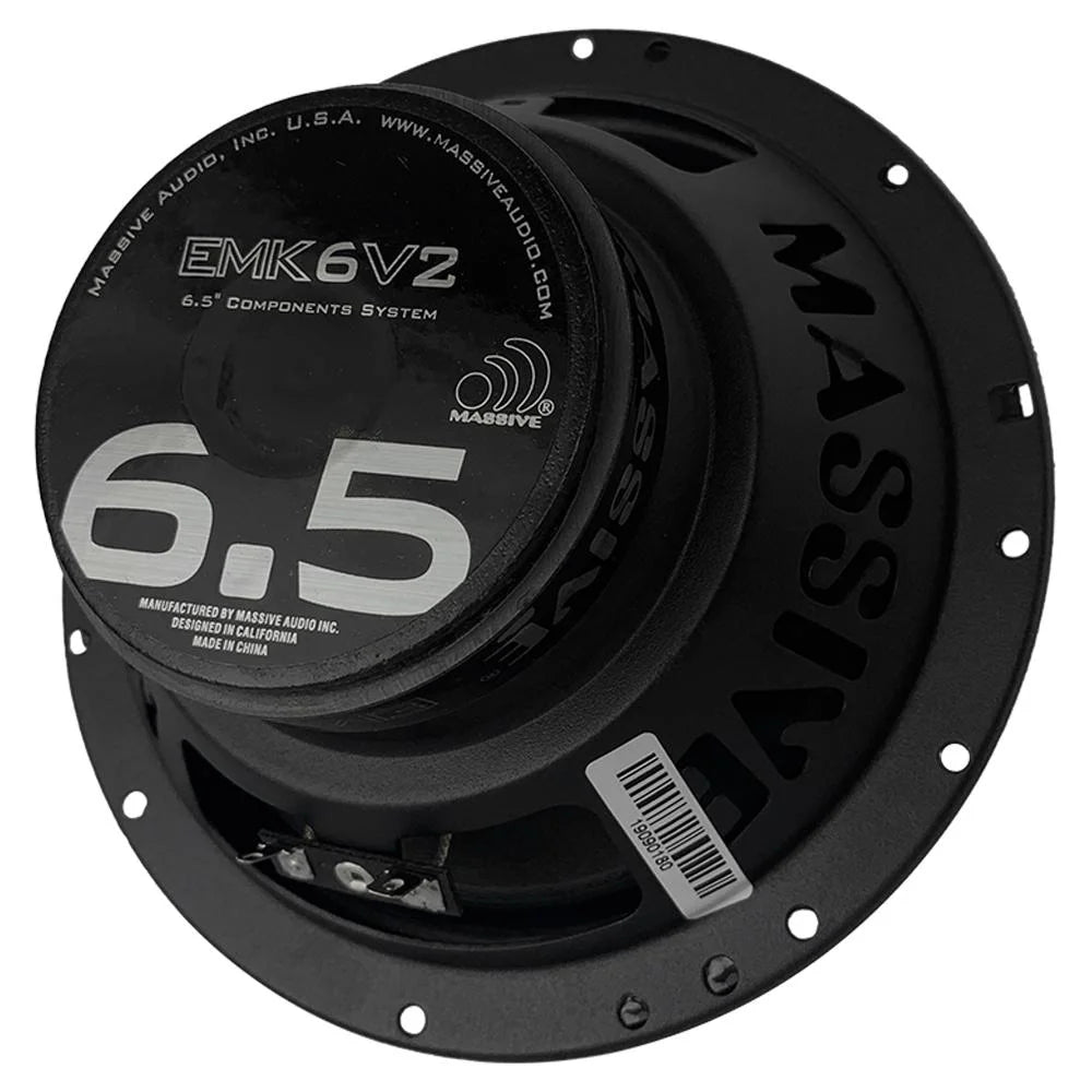 6.5" 125 Watts RMS Component Kit Speakers N75674