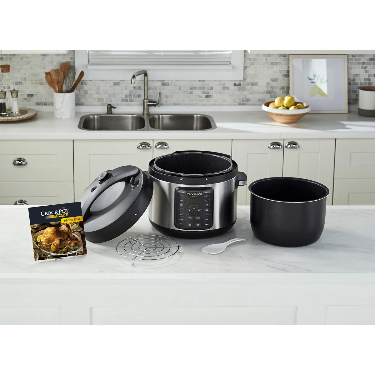 10 Qt Stainless Steel Pressure Cooker O5394