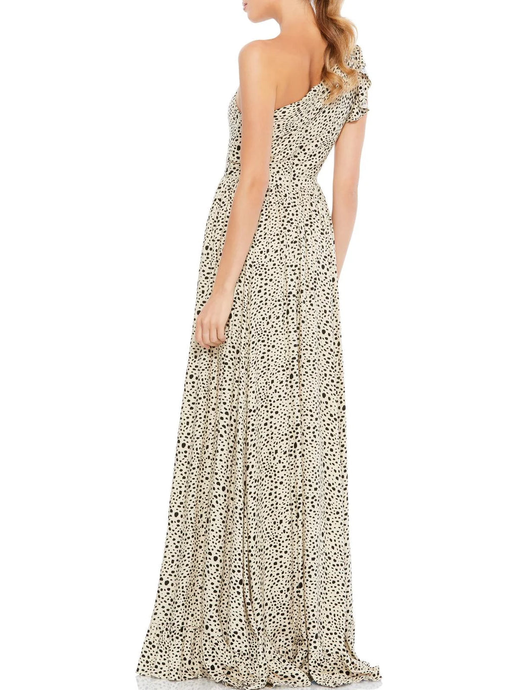 Animal Print Maxi Evening Dress G70391