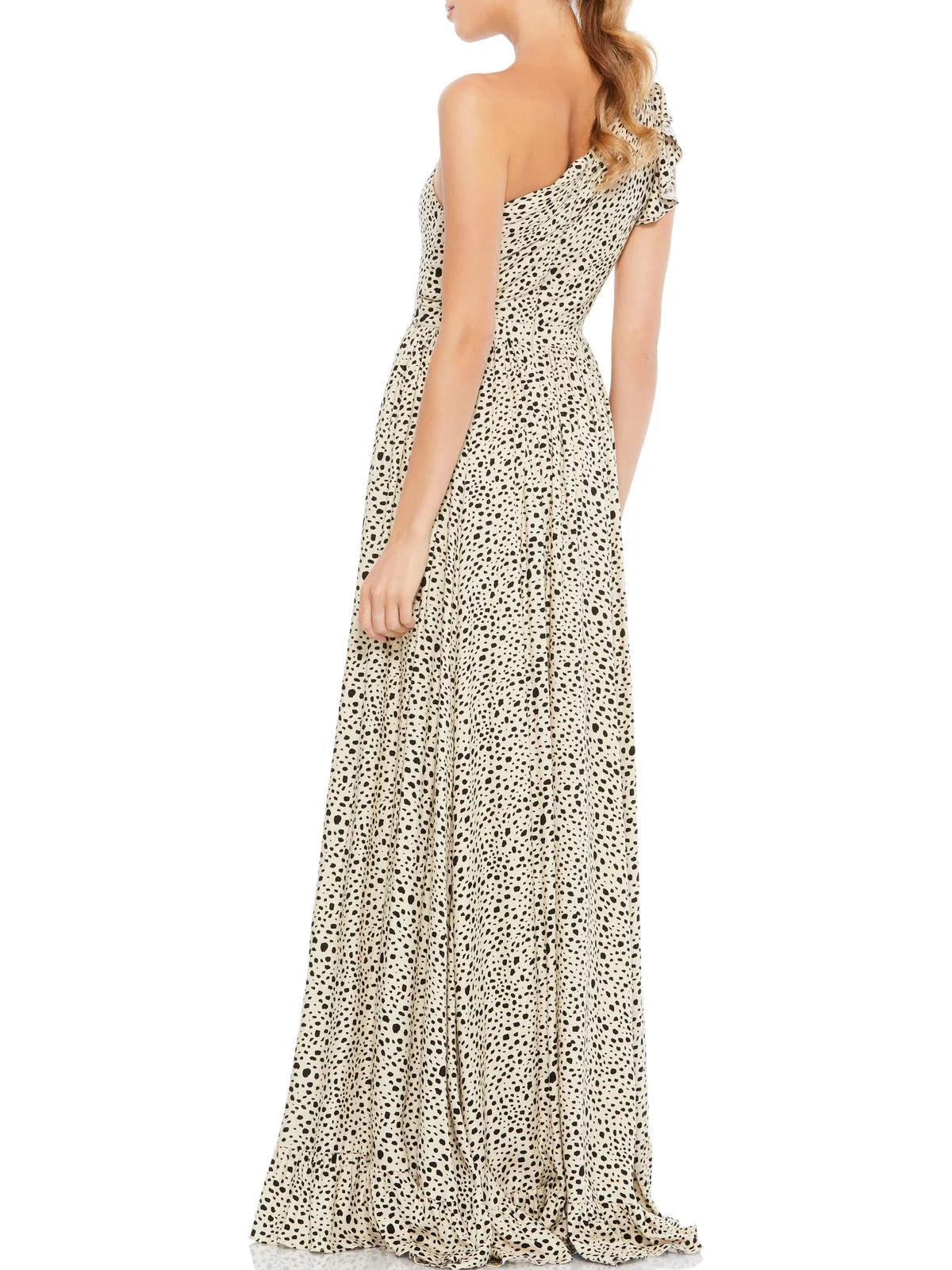 Animal Print Maxi Evening Dress G70391