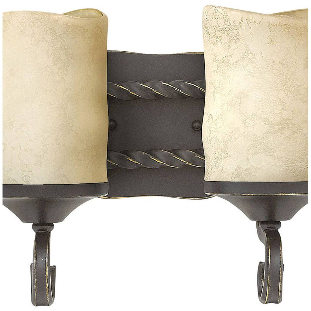 Olde Black 2 Light Bath J801221