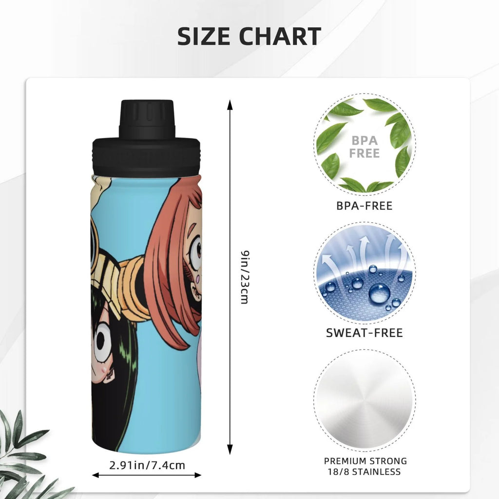 18OZ Stainless Steel Insulated Water Bottle P505