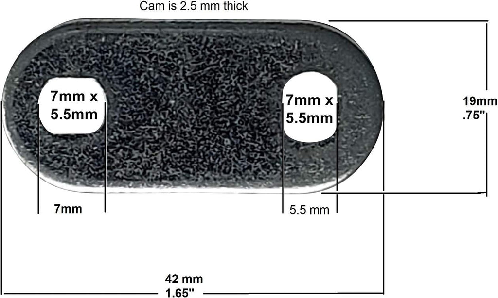 7/8 Inch RV Compartment Cabinet Locks D794847