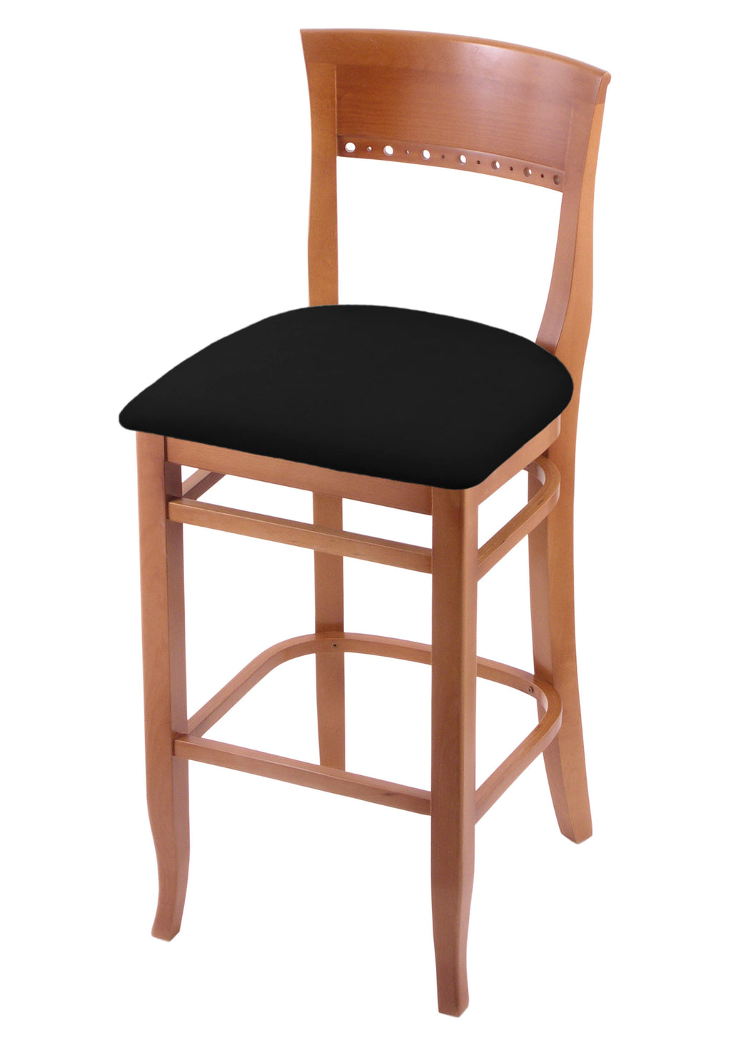 Black Vinyl Seat Stool P199384