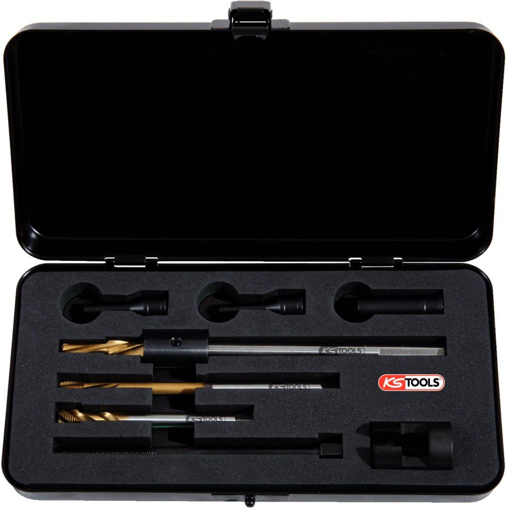 Universal Glow Plug Drill Out Kit M10 x 1.0, 8 Pcs M638977