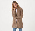 Taupe Grey Cozy Duster B94927