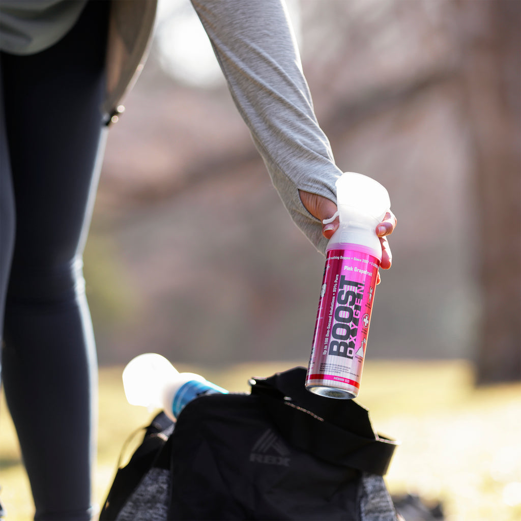 Pink Grapefruit 5 Liter Pure Oxygen Canister (6 Pack) V16873