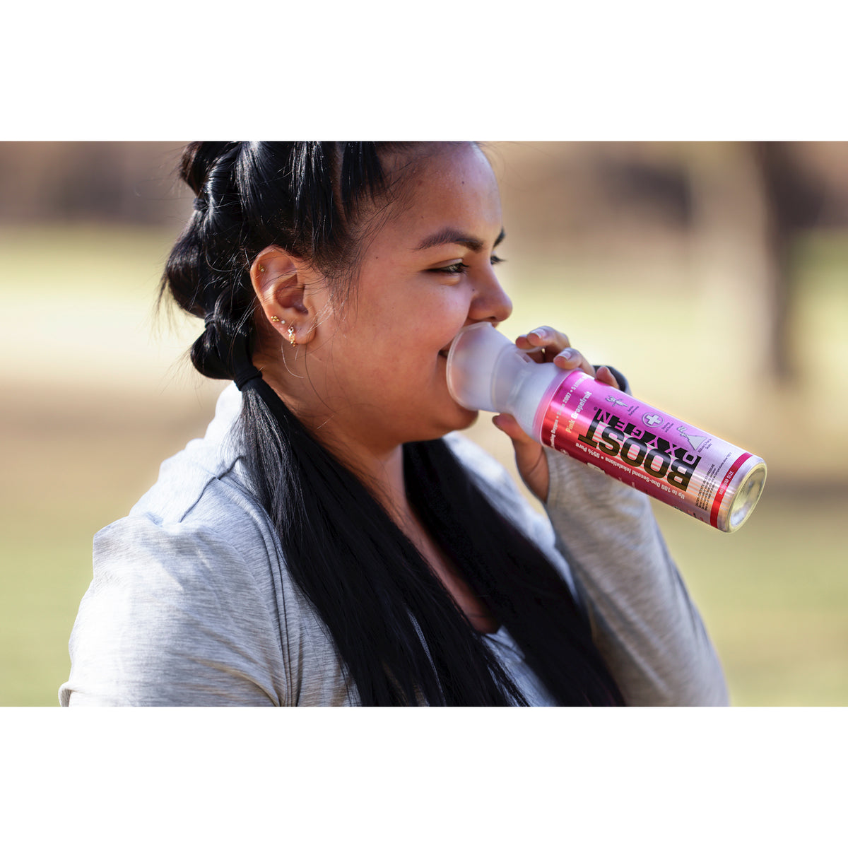 Pink Grapefruit 5 Liter Pure Oxygen Canister (6 Pack) V16873