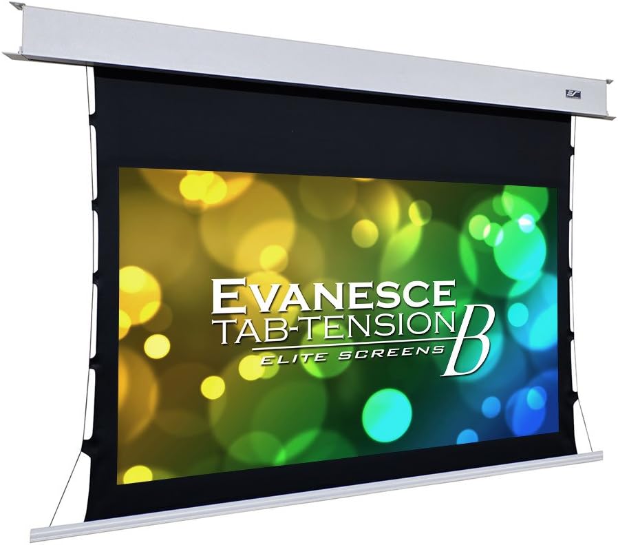 100" 16:9 Recessed in-Ceiling Electric Projector Screen with Installation Kit H9430