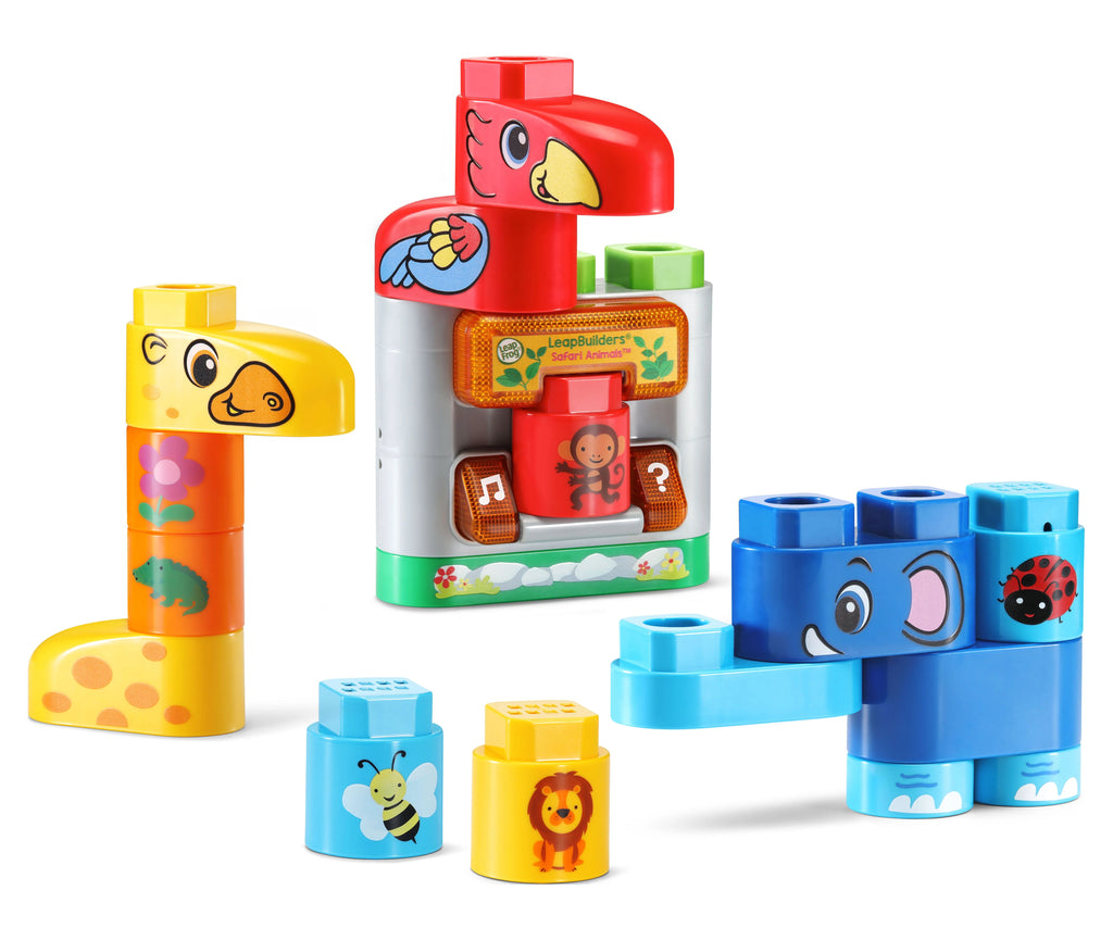 Safari Animals Learning Blocks Toy A398430