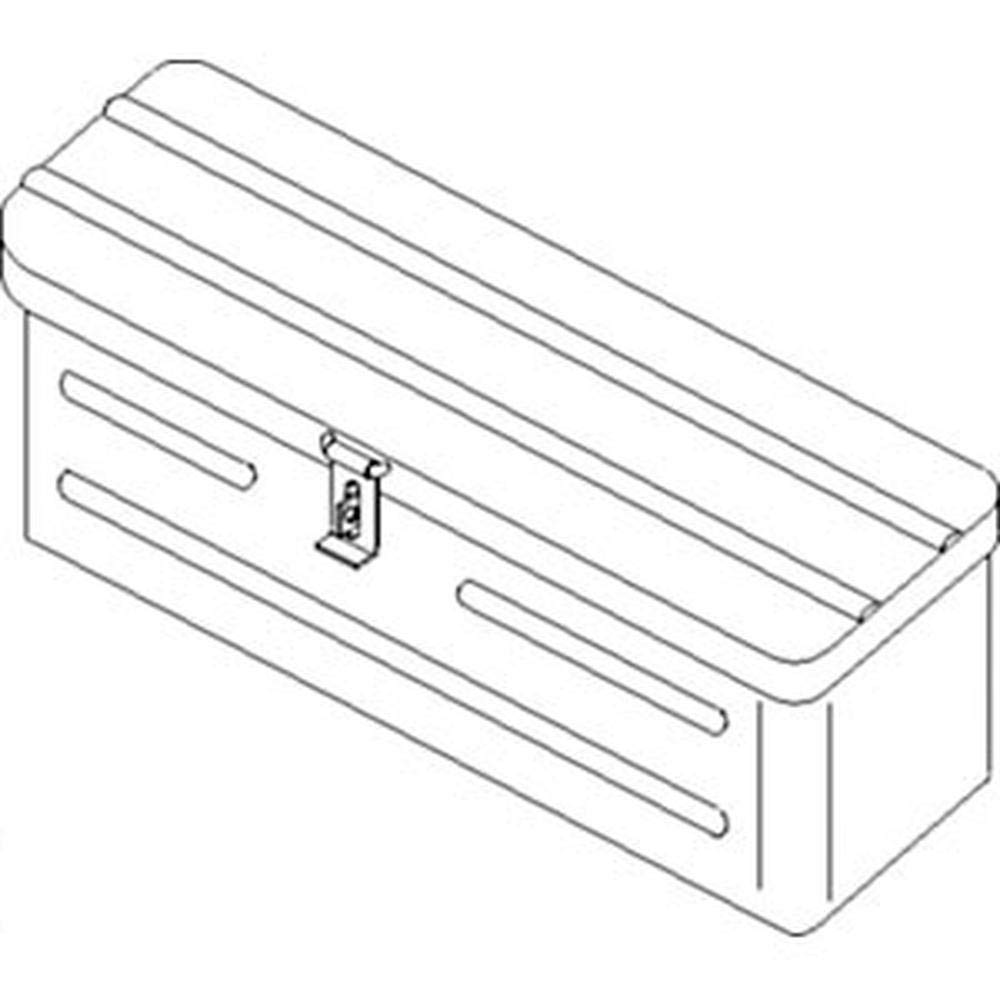 Steel Blue Tool Box Pack of 2 H672