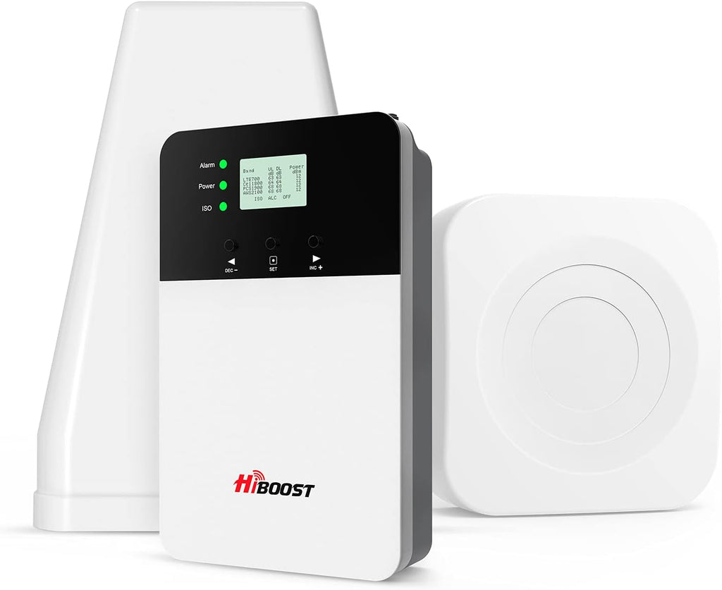 Cell Phone Signal Booster with 2 Indoor Antennas, 4G 5G LTE X8548