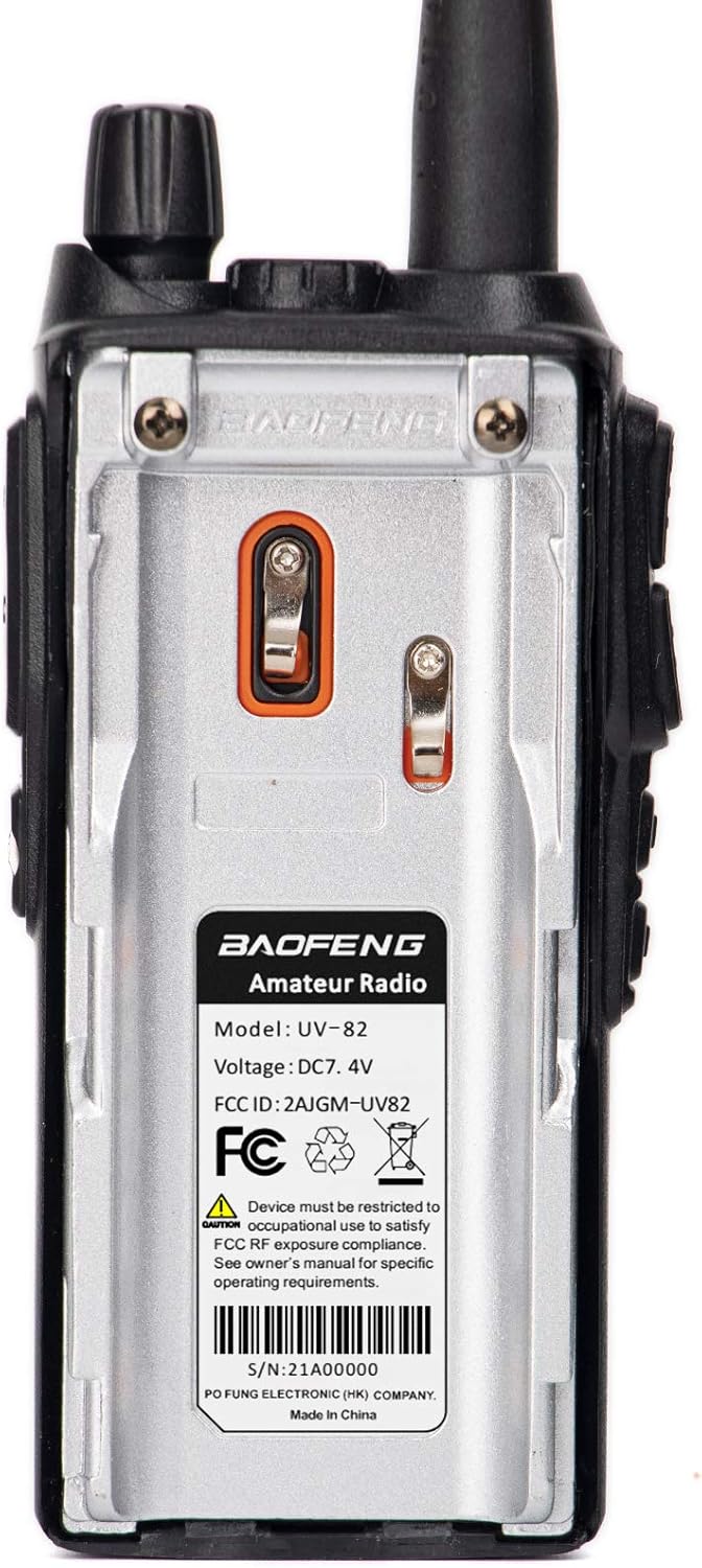 Black 2 Pack Walkie Talkies with Programming Cable and Handheld Speaker Mic T1431
