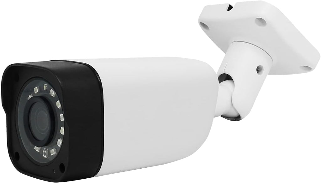 Real HD 4K 8MP PoE IP Security Bullet Camera, 3.6mm Fixed Lens, H.265, IP66 Waterproof, Pack of 2 U4435