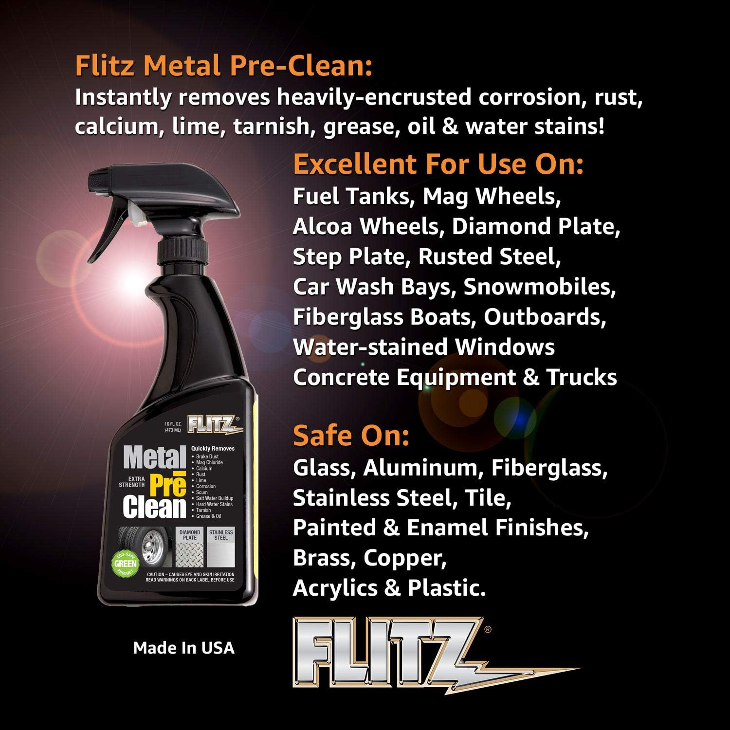 Metal PreClean 16oz, 3-Pack M406