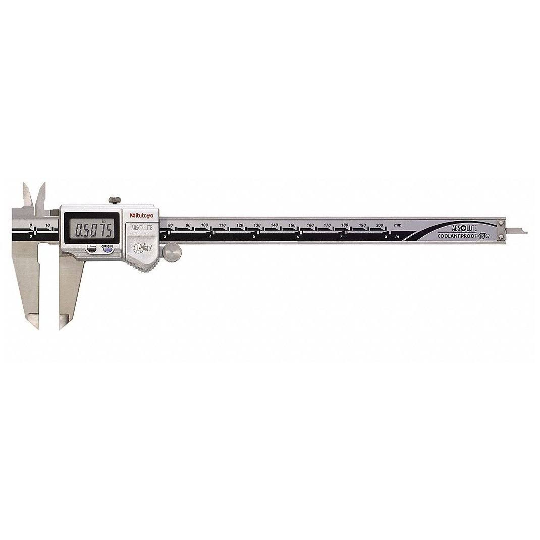 Absolute Digital Caliper, 0 to 8 in K85959