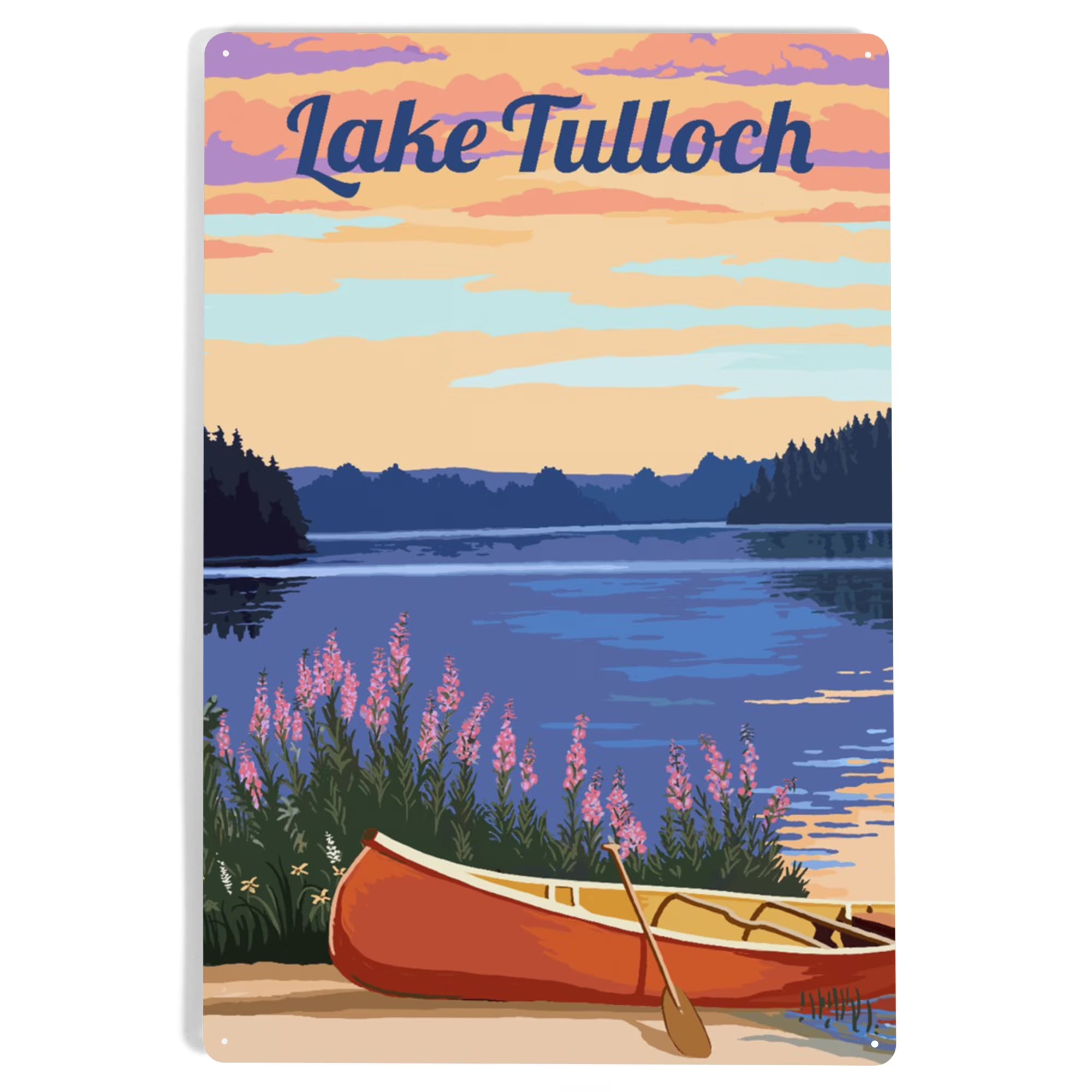 12x18 Aluminum Metal Sign Decor C825