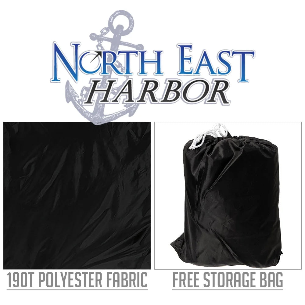 Black UTV Cover with Roll Cage 190T Polyester Storage Cover S229323