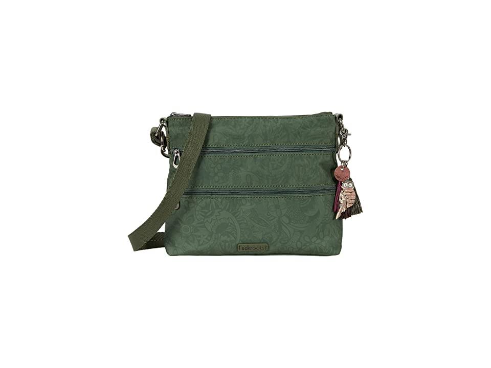 Olive Eco-Twill Crossbody Bag K91303