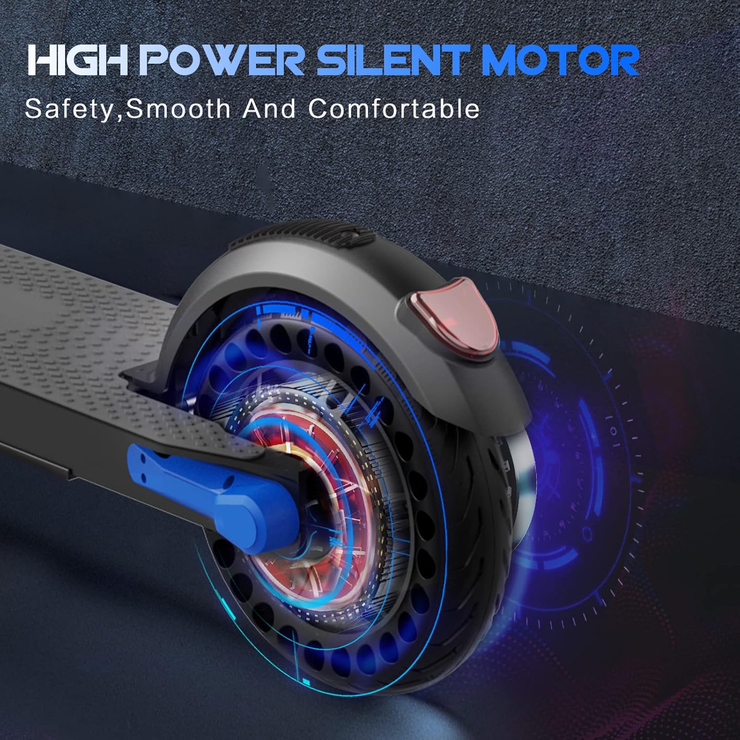 Electric Scooter with 8 inch Tires, 15 Mph, 12 Miles K17479