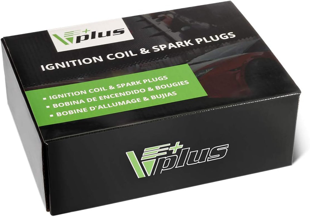 Set of 4 Ignition Coils & Spark Plugs U647628