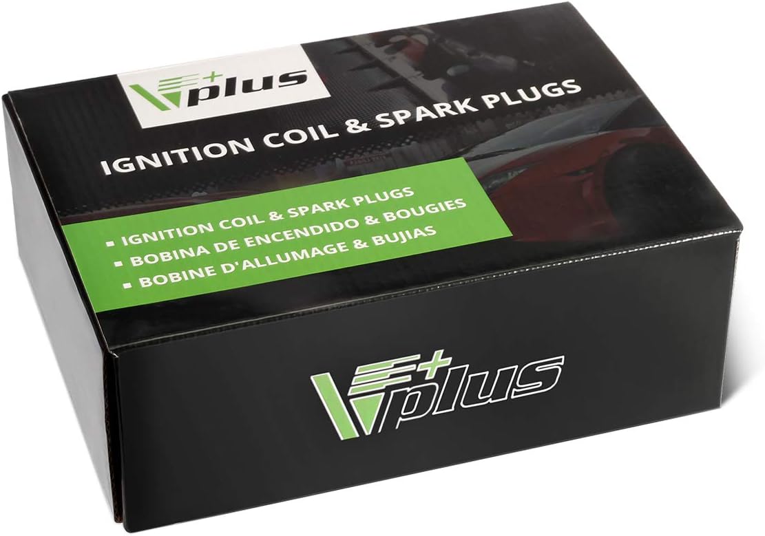 Set of 4 Ignition Coils & Spark Plugs U647628