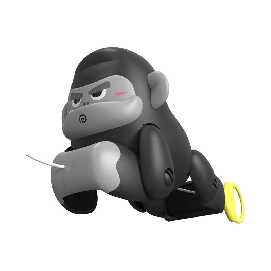 Black and Gray Pull Along Gorilla Toy K8160