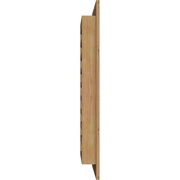 Unfinished Functional Vertical Gable Vent W973