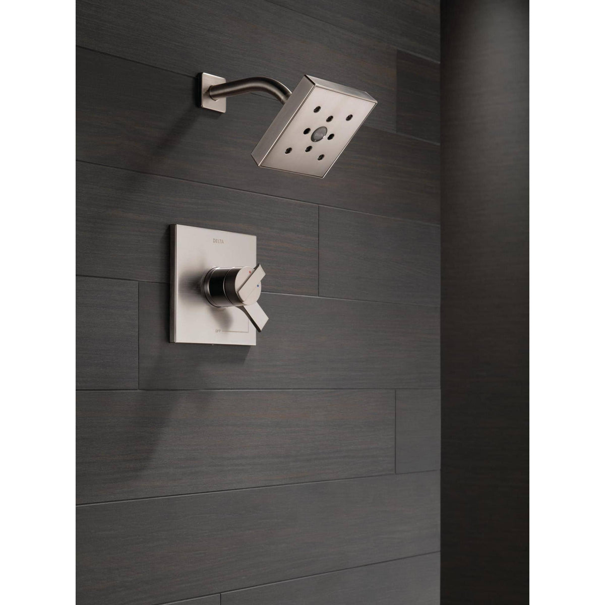Stainless Single-Setting Raincan Shower Head S344723