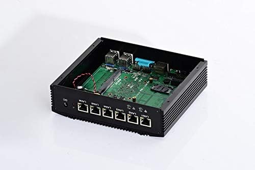 Fanless Router PC with 6 RJ45 Port L3016