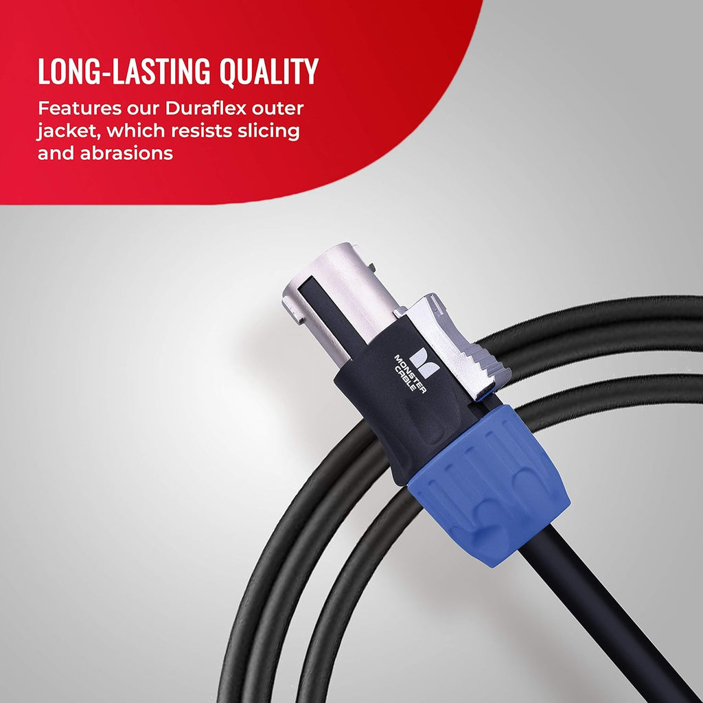 6ft Speaker Cable with Speak,On Connectors W460