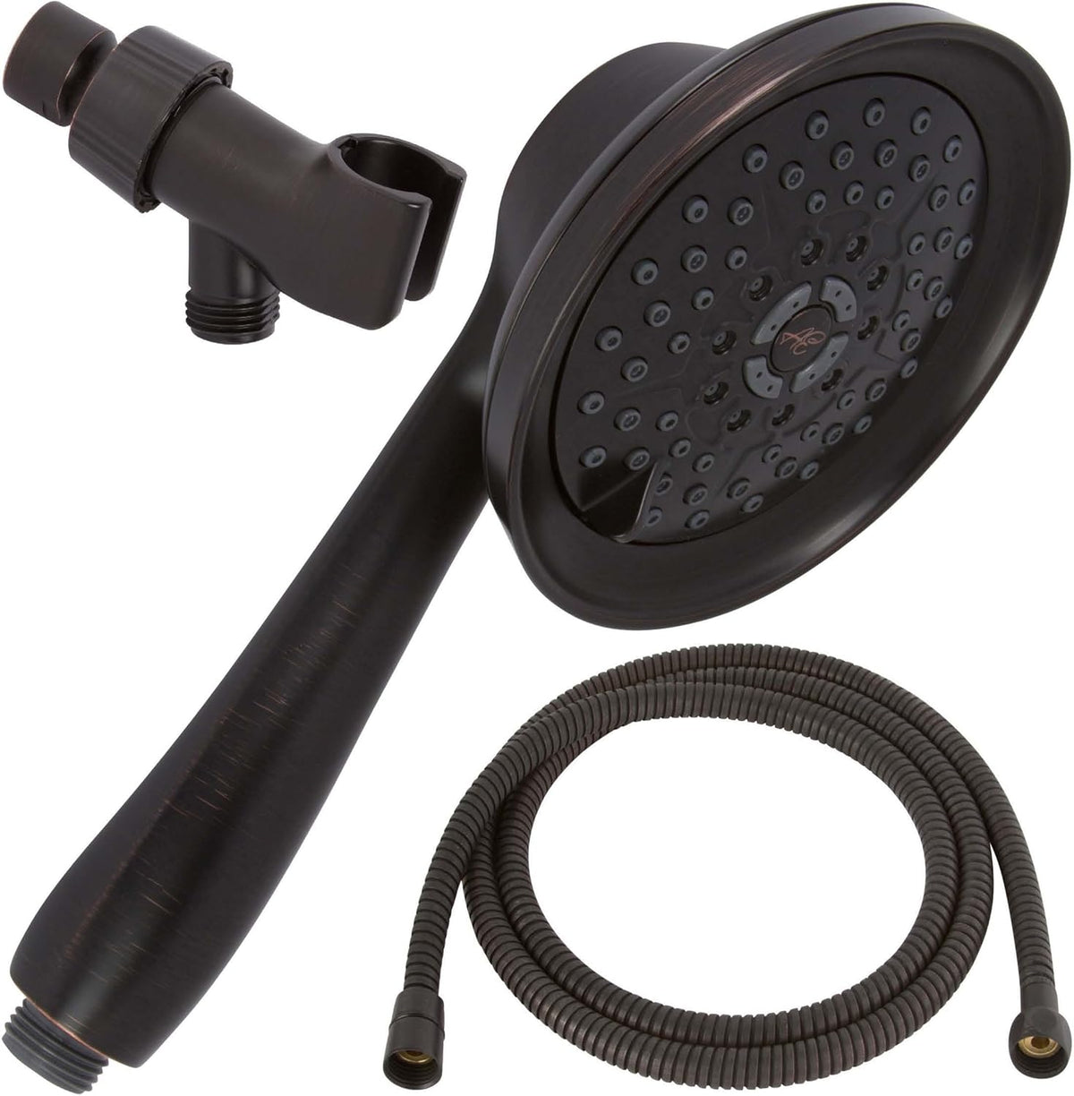 Chrome Pack of 2 Handheld Showerhead Kit with Hose and Mount I857682