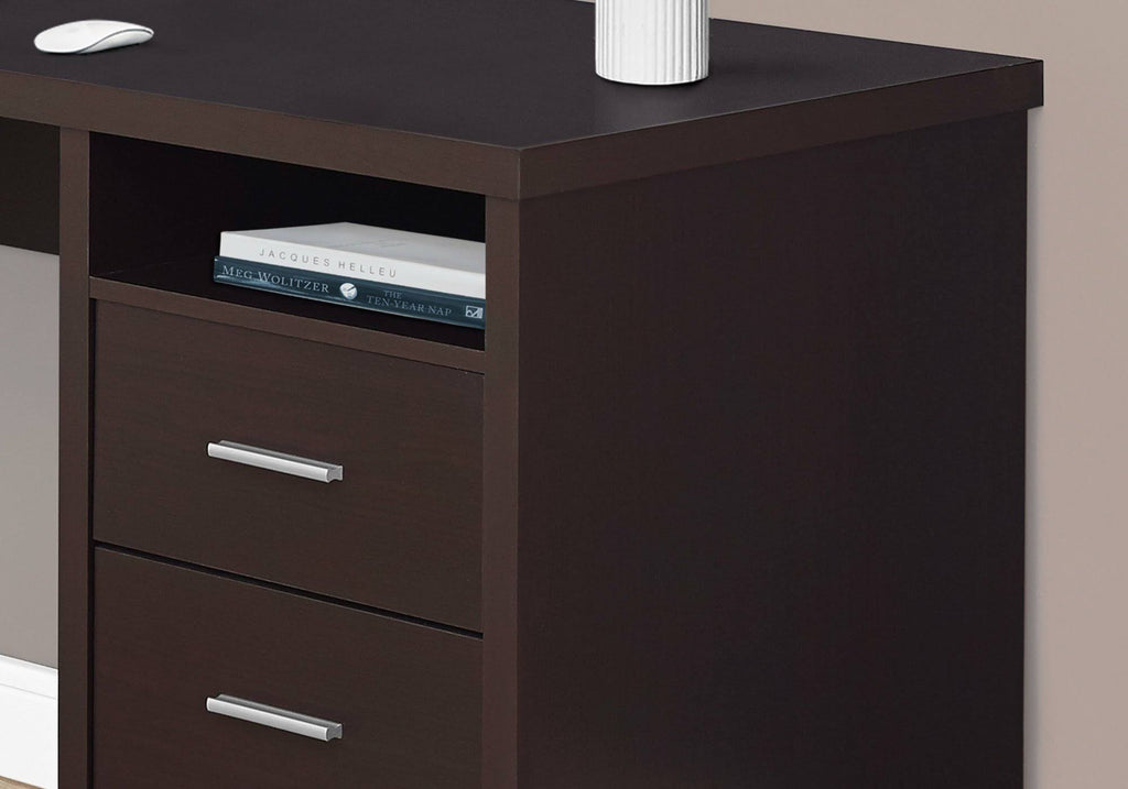 Dark Taupe Metal Computer Desk G620780