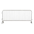 Galvanized Steel 8 ft Heavy Duty Interlocking Barricade F93511